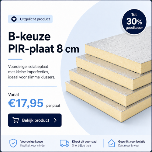 PIR-isolatieplaat